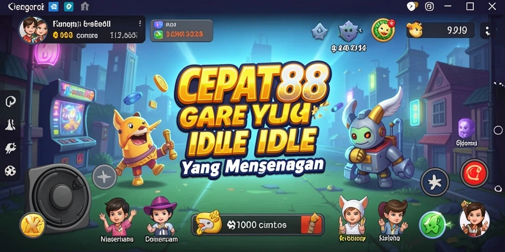 Tangkapan layar gameplay CEPAT88 yang menunjukkan aksi Idle yang menarik.