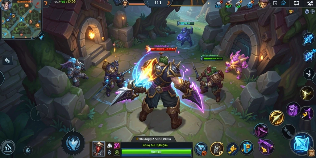 Tampilan seru dalam gameplay RPWIN yang penuh aksi dan strategi.
